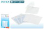 Intex - Set de réparation de crevaisons autocollant 7 cm, kit rustine pour vélo/pneu, 100% PVC