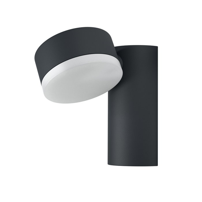 Ledvance Endura Luminaria LED d'extérieur avec capteur, 8W, 440Lm, 3000K, IP44, Gris oscuro