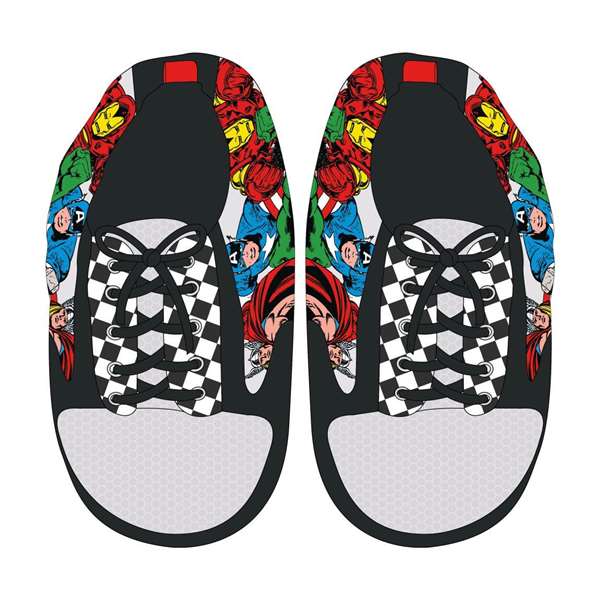 Marvel Pantoufle de maison botte Marvel T38/44, tailles 38 à 44, couleur noire pour enfants à partir de 3 ans