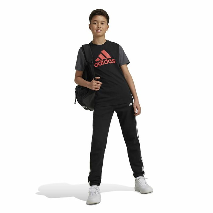 T-shirt à manches courtes unisex Adidas Essentials Noir