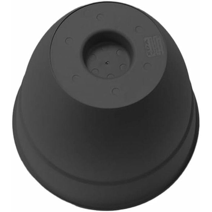 Eda Pot de fleurs Rond Osaka - Gris Anthracite - Ø 52 cm - 56,8 L