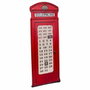 Plaque Murale Alexandra House Living Telephone Fer 75 x 30 cm