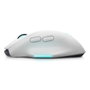 Dell Alienware AW620M Souris Gaming Sans Fil 26000 DPI RGB Ergonomique Droitière Lunar Light