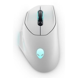 Dell Alienware AW620M Souris Gaming Sans Fil 26000 DPI RGB Ergonomique Droitière Lunar Light