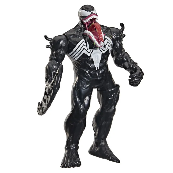 Hasbro Figurine électronique Venom de Spider-Man Marvel 15 cm avec effets sonores - Jouet super-héros action pour enfant dès 4 ans