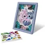 Lansay - Kit de Création Séquence Stitch & Angel - Jeu Art Déco pour Enfants Dès 7 Ans - Collection Sequins - Inclut Plaque, Sequins et Épingles