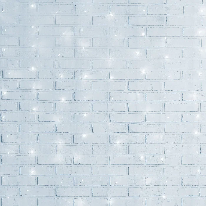 Guirlande LED Blanc Froid 3x1M