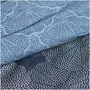 Today Parure de lit 2 personnes SUNSHINE - 220x240 cm - Gris - Fibre naturelle - Housse de couette et 2 taies d'oreiller - 118929