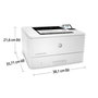 HP LaserJet Enterprise M406dn - Imprimante laser monochrome, 40 ppm, recto verso, USB, sécurisée, format A4, 1024 Mo, écran LCD, résolution 1200 x 1200 dpi
