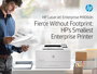HP LaserJet Enterprise M406dn - Imprimante laser monochrome, 40 ppm, recto verso, USB, sécurisée, format A4, 1024 Mo, écran LCD, résolution 1200 x 1200 dpi