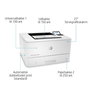 HP LaserJet Enterprise M406dn - Imprimante laser monochrome, 40 ppm, recto verso, USB, sécurisée, format A4, 1024 Mo, écran LCD, résolution 1200 x 1200 dpi