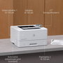 HP LaserJet Enterprise M406dn - Imprimante laser monochrome, 40 ppm, recto verso, USB, sécurisée, format A4, 1024 Mo, écran LCD, résolution 1200 x 1200 dpi