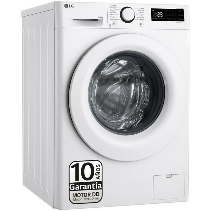 Laveuse - Sécheuse LG F4DR5009A3W 1400 rpm 9 kg 6 Kg Laveuse - Sécheuse LG F4DR5009A3W 1400 rpm 9 kg 6 Kg