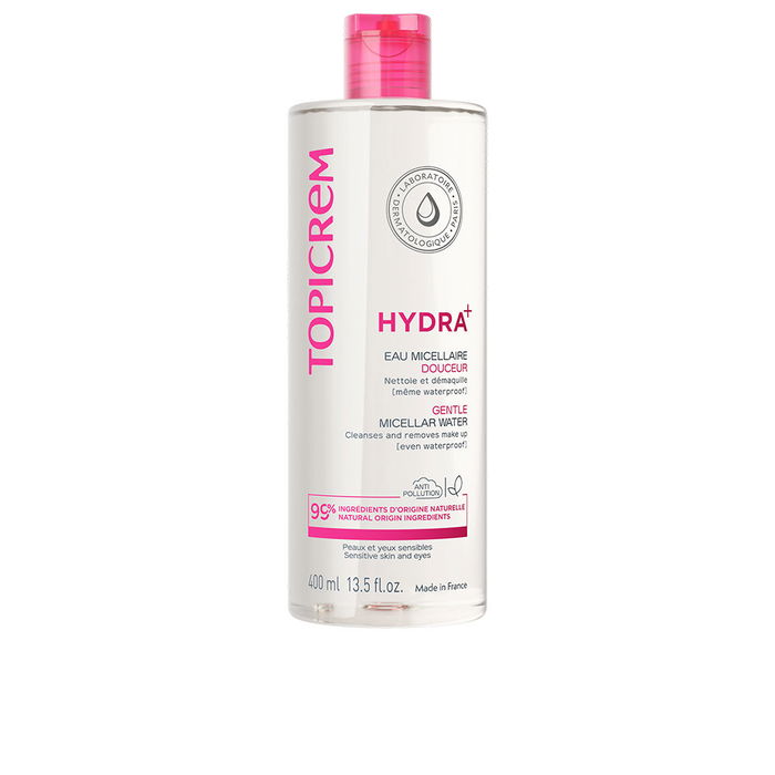 Topicrem Eau Micellaire Douce Hydra+ 400 ml Peaux Sensibles Topicrem Eau Micellaire Douce Hydra+ 400 ml Peaux Sensibles