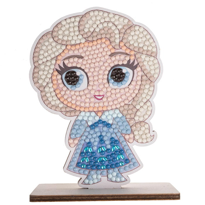 Crayola Crystal Art Buddy Disney Elsa - Kit créatif avec cristaux et pinceau