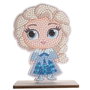 Crayola Crystal Art Buddy Disney Elsa - Kit créatif avec cristaux et pinceau