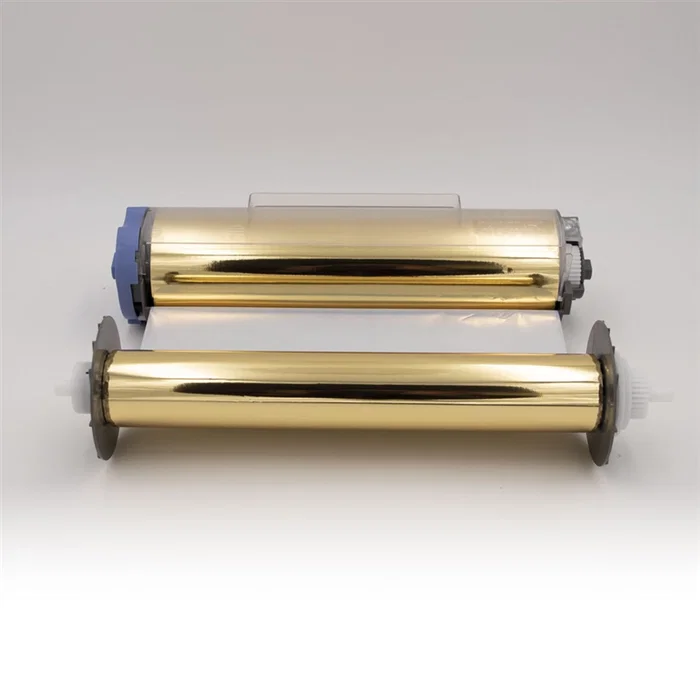 Brother HFA220GD Rouleau de film A4 brillant doré pour imprimante Brother HFA220GD Rouleau de film A4 brillant doré pour imprimante
