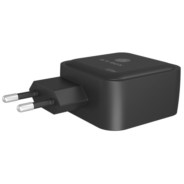 Icy ICY BOX IB-PS1030-PD Chargeur GaN 65 W USB-C / USB-A