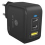 Icy ICY BOX IB-PS1030-PD Chargeur GaN 65 W USB-C / USB-A