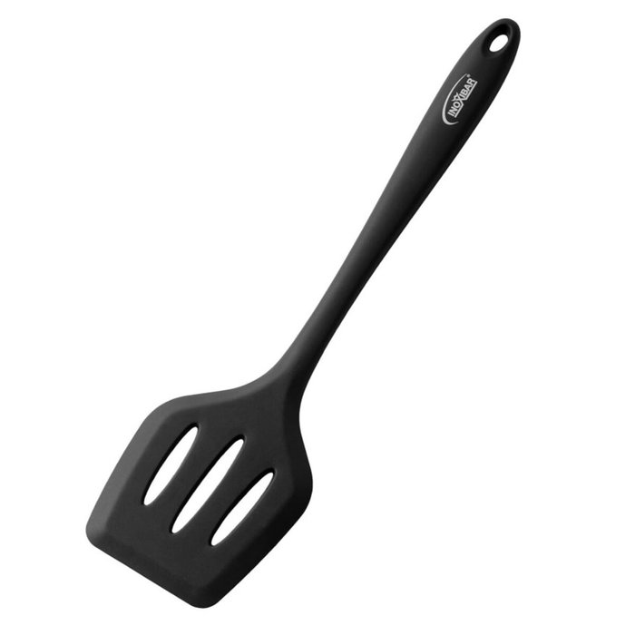 Inoxibar Ustensiles de cuisine 35391 Silicone (4 Unités) Noir