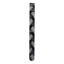 Nautica Bracelet en Silicone Gris 22mm