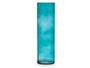 GIFTDECOR Vase Cylindre en Verre Turquoise 15cm x 50cm