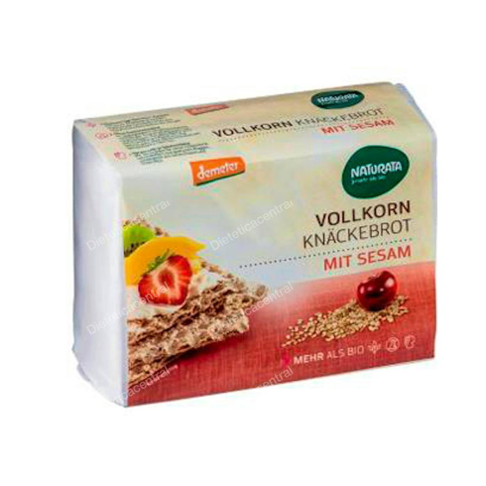 Naturata Pain Croustillant Seigle-Sésame 250 g Demeter Naturata Pain Croustillant Seigle-Sésame 250 g Demeter