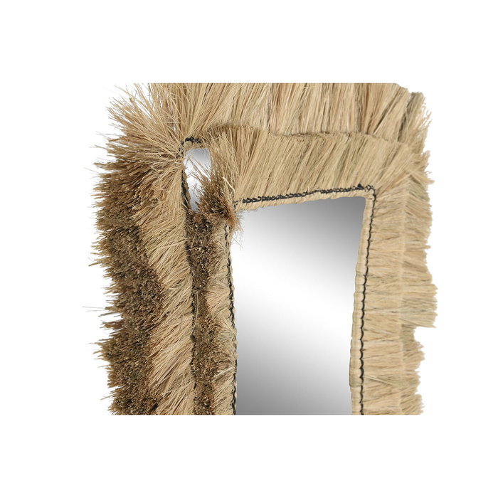 Miroir mural DKD Home Decor 62 x 4 x 70 cm Verre Bali Jute Miroir mural DKD Home Decor 62 x 4 x 70 cm Verre Bali Jute