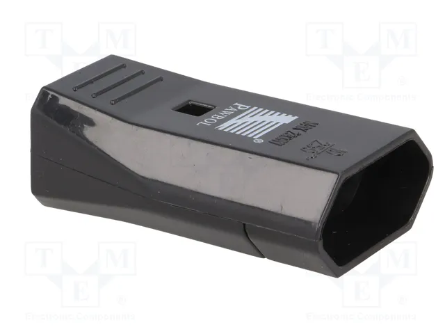 PAWBOL Connecteur d'alimentation AC femelle 2P noir PAWBOL Connecteur d'alimentation AC femelle 2P noir