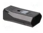 PAWBOL Connecteur d'alimentation AC femelle 2P noir