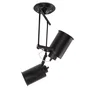 Plafonnier Daleyza orientable avec culot GU10 en aluminium