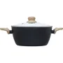 Pyrex Cook & Care Faitout avec couvercle 24 cm Anti-adhésif Induction Sans PFAS
