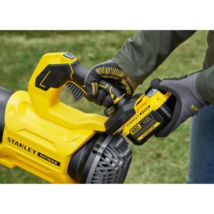 Stanley Fatmax Souffleur axial sans fil 18V Brushless SFMCBL730B-XJ - Pour jardin - Sans batterie