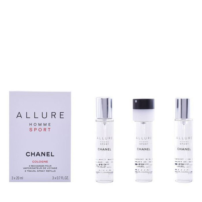 Chanel Allure Homme Sport Cologne Vapo Refills 3 x 20 ml