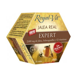 Dietisa Royal Vit Expert sans sucre, gelée royale et ashwagandha, 20 vials