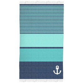 Secaneta Fouta Rizo Almar - Serviette de bain à frange 95 x 160 cm, modèles assortis, pour enfants à partir de 3 ans