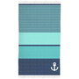 Secaneta Fouta Rizo Almar - Serviette de bain à frange 95 x 160 cm, modèles assortis, pour enfants à partir de 3 ans