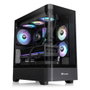Thermaltake View 290 TG ARGB Boîtier PC Midi-Tower Gaming Noir avec Vitre Trempée USB 3.2 Type C