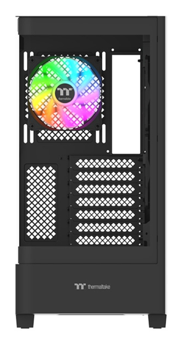 Thermaltake View 290 TG ARGB Boîtier PC Midi-Tower Gaming Noir avec Vitre Trempée USB 3.2 Type C