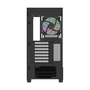 Thermaltake View 290 TG ARGB Boîtier PC ATX Moyen Tour avec Verre Trempé, 3 Ventilateurs 120mm A-RGB, Panneau USB Type-C, Noir