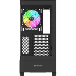 Thermaltake View 290 TG ARGB Boîtier PC ATX Moyen Tour avec Verre Trempé, 3 Ventilateurs 120mm A-RGB, Panneau USB Type-C, Noir