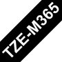 Brother TZe-M365 Ruban laminé mat blanc sur noir 36 mm