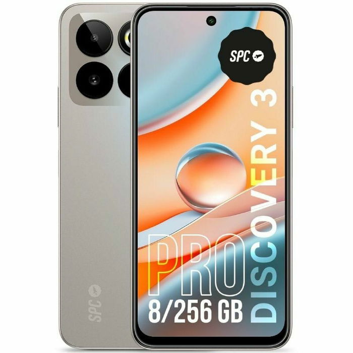 Smartphone SPC Discovery 3 Pro 6,7" MediaTek Helio G81 8 GB RAM 256 GB Marron Gris Argenté Smartphone SPC Discovery 3 Pro 6,7" MediaTek Helio G81 8 GB RAM 256 GB Marron Gris Argenté