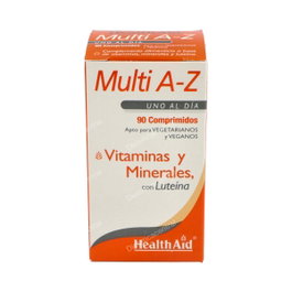 HEALTH AID Multivit & Minerals A to Z 90 comprimés