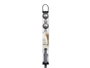 Giftdecor Barre à rideau extensible 120-210 cm Argent