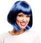 My Other Me Déguisement - Perruque Courte Bleue - 100 g - Polyester - Multicolore - À partir de 4 ans