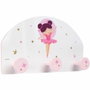 Fun House Porte-manteau Danseuse Ballerine Blanc et Rose