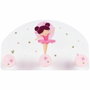 Fun House Porte-manteau Danseuse Ballerine Blanc et Rose