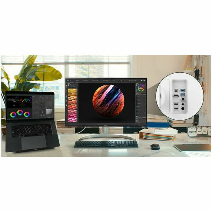 Monitor Gaming LG 27UQ850-W 4K Ultra HD 27"