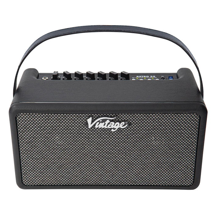 Vintage Retro 25 Amplificateur avec DSP - Noir Vintage Retro 25 Amplificateur avec DSP - Noir